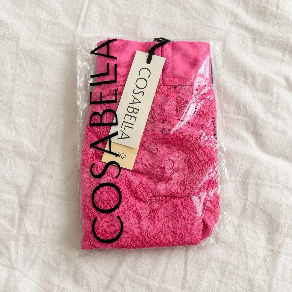 COSABELLA Never Say Never Men's Sports Brief Rani Pink / Size M - NWT